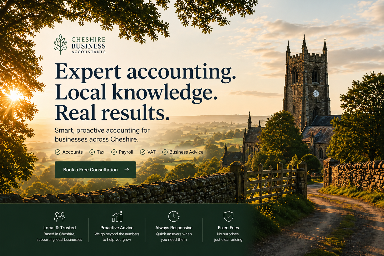 Cheshire Business Accounting – Expert accounting. Local knowledge. Real results.